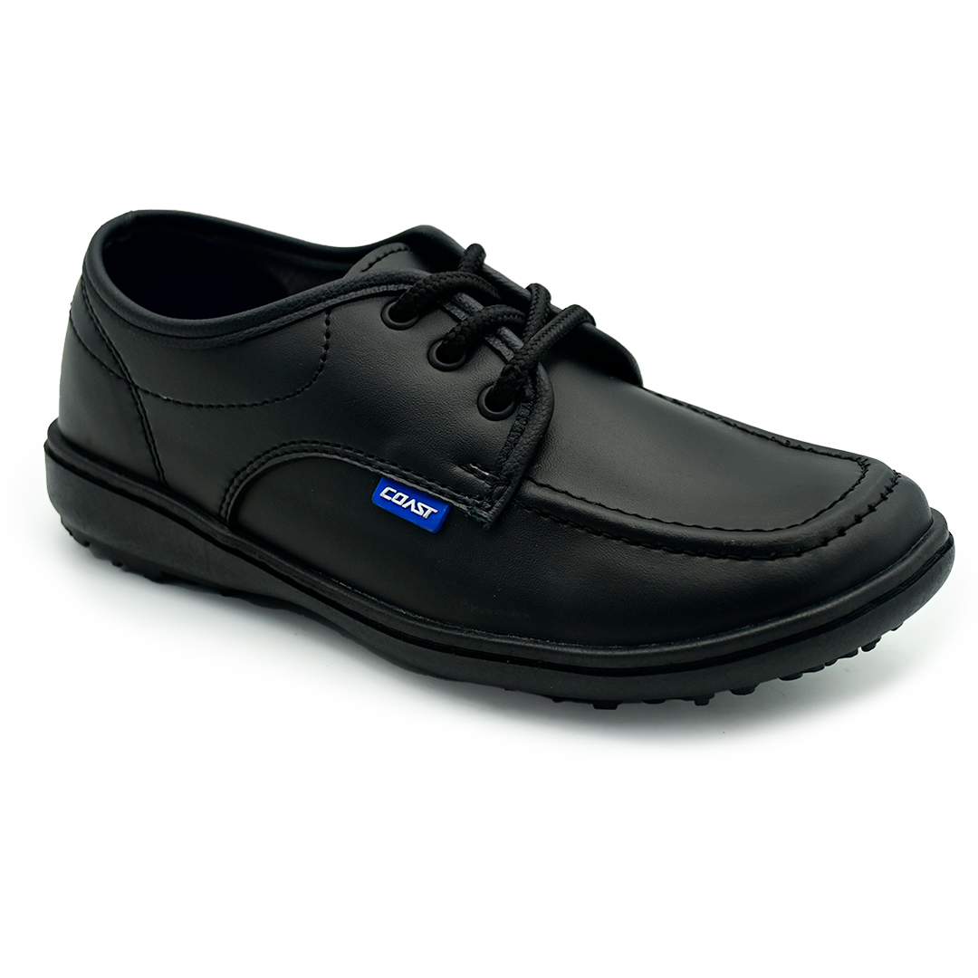 028 New York Negro-Negro ZAPATO COLEGIAL NEW YORK – QUE MARCA EL RITMO ESCOLAR - Imagen 1
